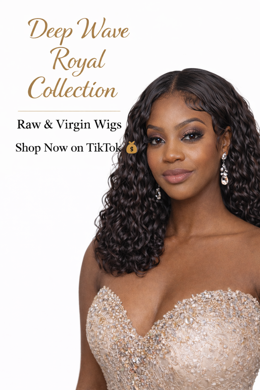 Luxury Glueless Deep Wave Virgin Wig
180% Density | 6x6 HD Lace | Pre-Cut